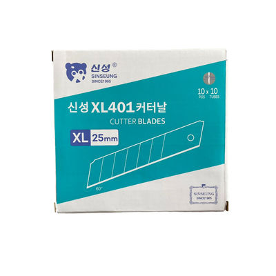 주문 25mm 스냅 오프 블레이드 중용 블레이드 0.7mm 두께 온라인 제조