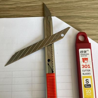 주문 0.38mm 실버 9mm 가공용 가공용 칼 온라인 제조