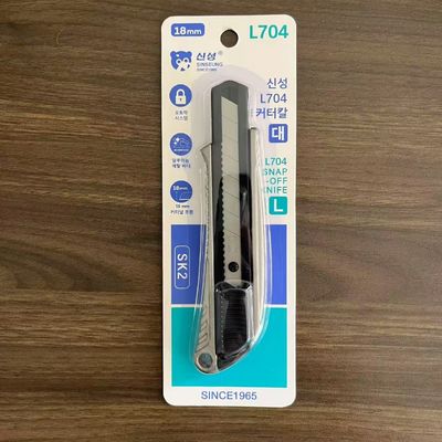 주문 100mm 칼날 길이의 다용도 다기능 칼, 검은색 손잡이 및 빨간색 꼬리 온라인 제조