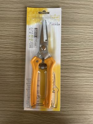 직선 마이크로 톱니날 정원 전정 가위 다용도 헤비듀티