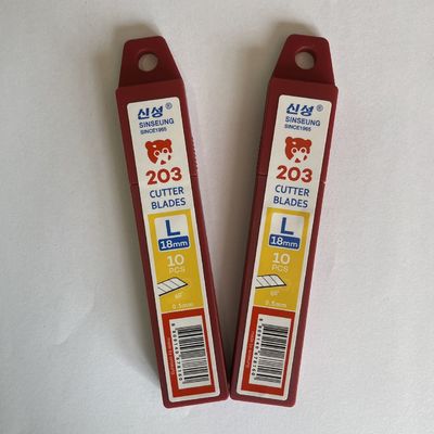 18mm 스냅 SK2 탄소 강철 사용용 칼 블레이드