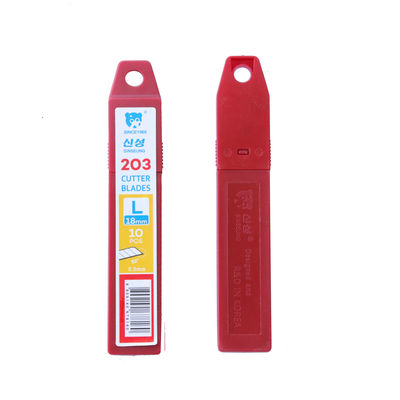 60도 각 18mm SK2 중량 칼 잎 0.5mm 두께
