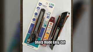 이동이 잦은 전문가를 위한 견고하고 휴대용 18mm 유틸리티 나이프 160*45*17mm 90g 알루미늄 SK2 블레이드